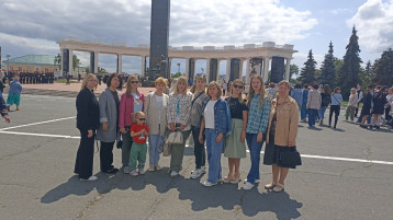 Педагоги детского сада приняли участие в траурной церемонии, приуроченной к 84-й годовщине начала Великой Отечественной войны 1941-1945 гг. Педагоги детского сада приняли участие в траурной церемонии, приуроченной к 84-й годовщине начала Великой Отечественной войны 1941-1945 гг.